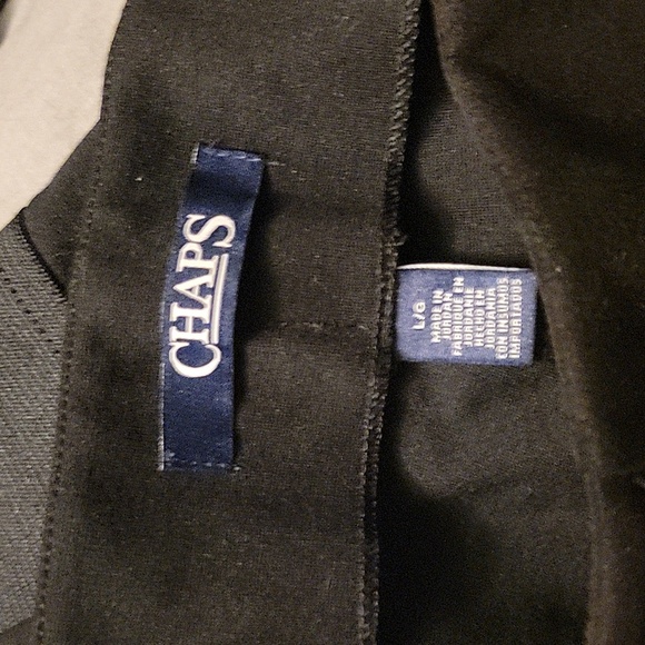 NWT CHAPS microsuede leggings - Picture 4 of 4